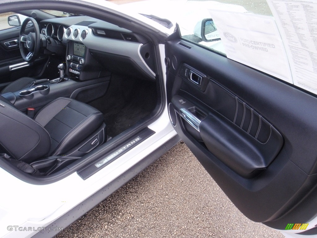 2016 Mustang EcoBoost Premium Coupe - Oxford White / Ebony photo #20