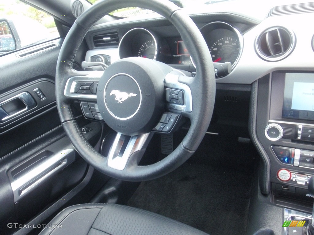 2016 Mustang EcoBoost Premium Coupe - Oxford White / Ebony photo #24