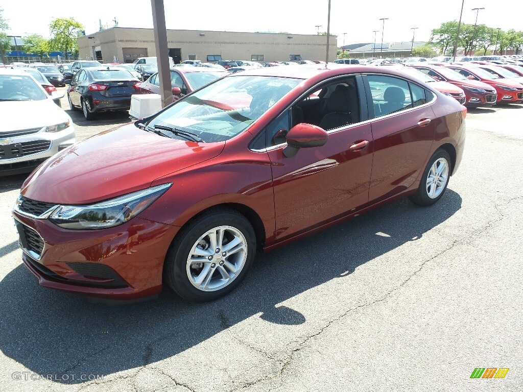 2016 Cruze LT Sedan - Siren Red Tintcoat / Jet Black photo #1