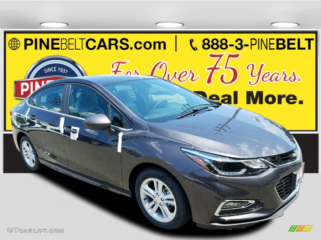 2016 Cruze LT Sedan - Tungsten Metallic / Jet Black photo #1
