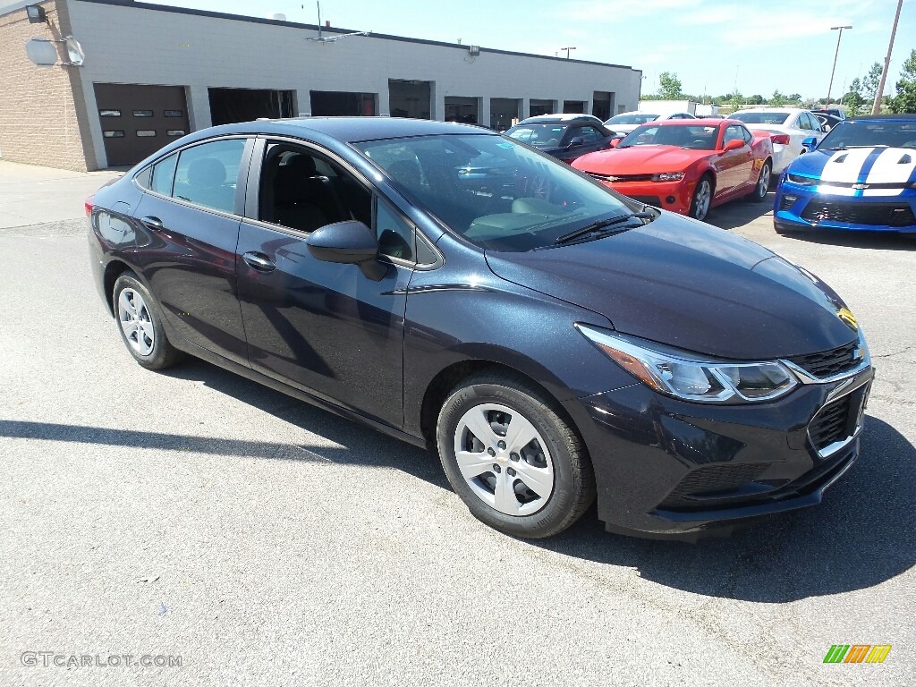 2016 Cruze LS Sedan - Blue Ray Metallic / Jet Black photo #3