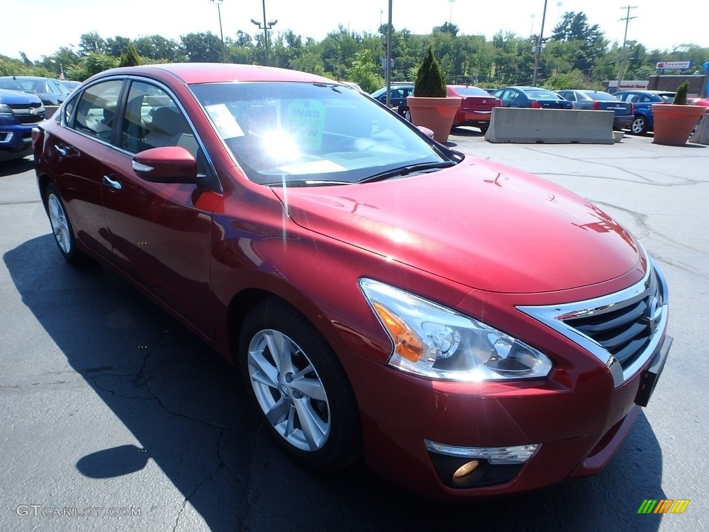 2013 Altima 2.5 SL - Cayenne Red / Charcoal photo #10