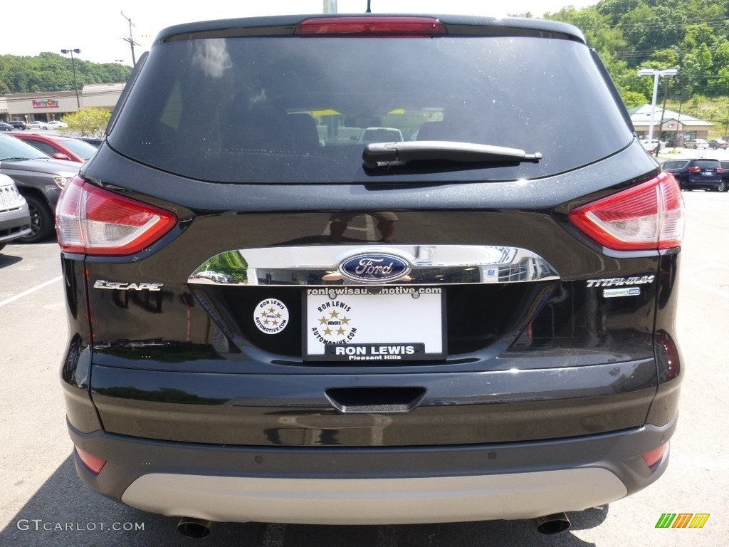 2014 Escape Titanium 1.6L EcoBoost 4WD - Tuxedo Black / Charcoal Black photo #4