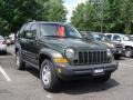 2007 Jeep Green Metallic Jeep Liberty Sport 4x4  photo #3