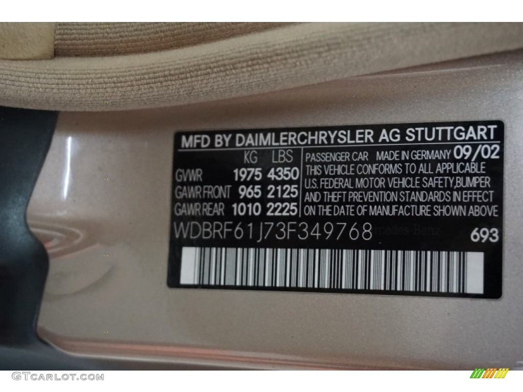 2003 C 240 Sedan - Desert Silver Metallic / Java photo #14