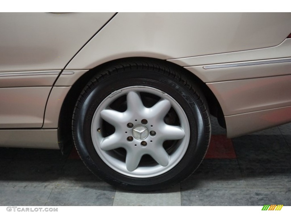 2003 C 240 Sedan - Desert Silver Metallic / Java photo #69