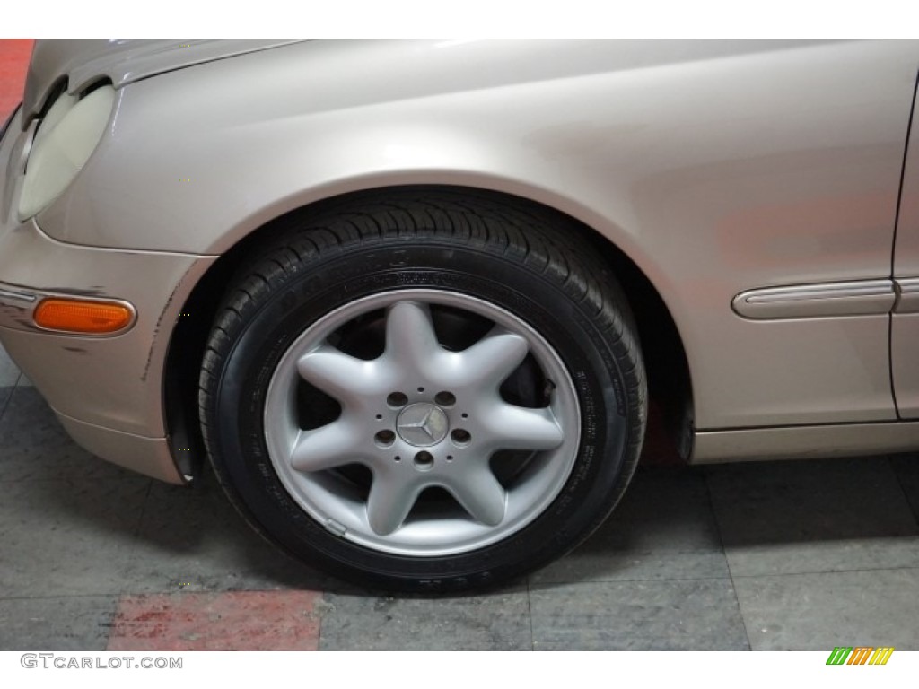2003 C 240 Sedan - Desert Silver Metallic / Java photo #76