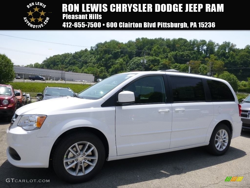 Bright White Dodge Grand Caravan