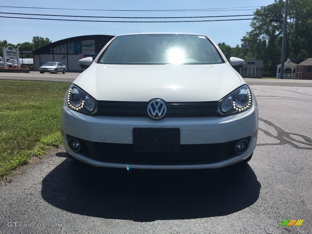 2013 Golf 4 Door TDI - Candy White / Titan Black photo #3