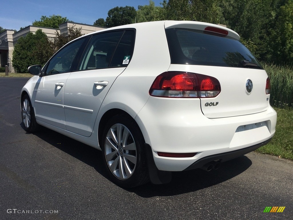 2013 Golf 4 Door TDI - Candy White / Titan Black photo #7