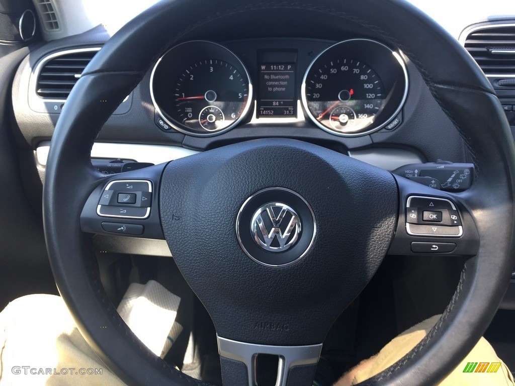 2013 Golf 4 Door TDI - Candy White / Titan Black photo #35
