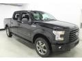 2016 Shadow Black Ford F150 XLT SuperCrew 4x4  photo #3