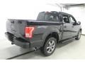 2016 Shadow Black Ford F150 XLT SuperCrew 4x4  photo #4