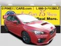 Pure Red 2017 Subaru WRX Limited