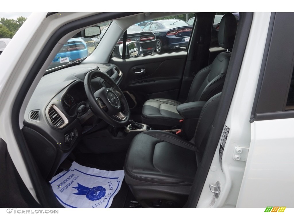 2016 Renegade Limited - Alpine White / Black photo #9
