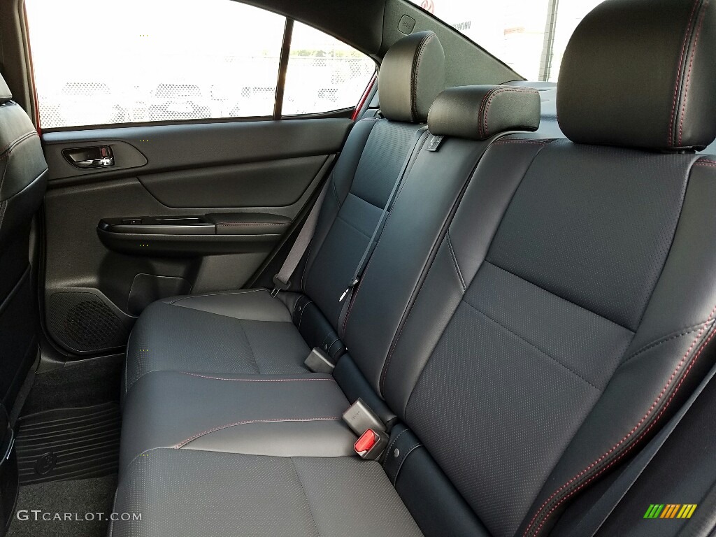 2017 WRX Limited - Pure Red / Carbon Black photo #6