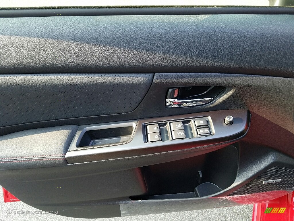 2017 WRX Limited - Pure Red / Carbon Black photo #7