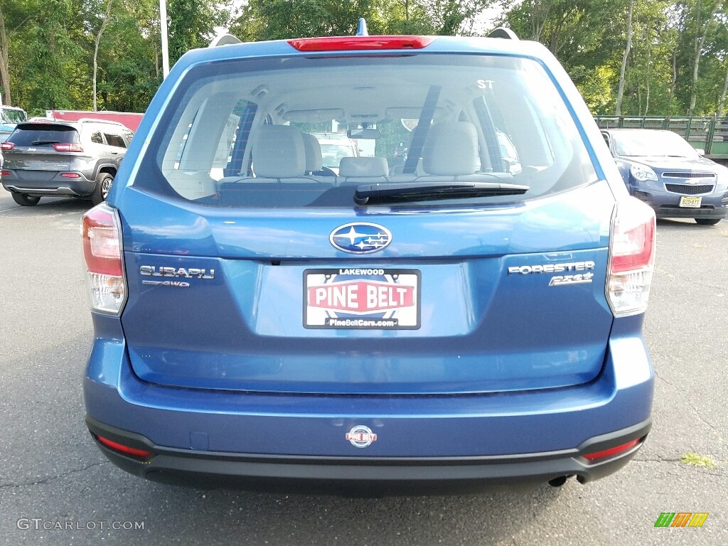 2017 Forester 2.5i - Quartz Blue Pearl / Gray photo #5