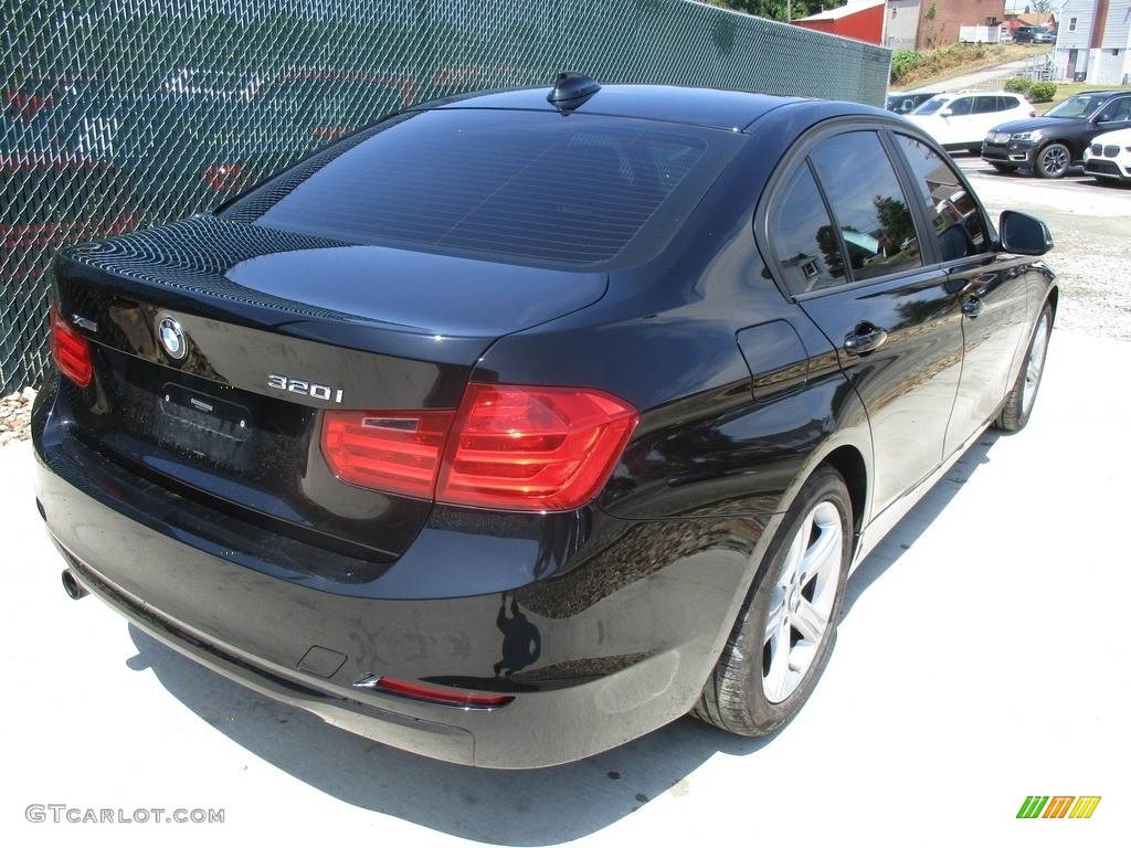 2013 3 Series 320i xDrive Sedan - Jet Black / Black photo #4
