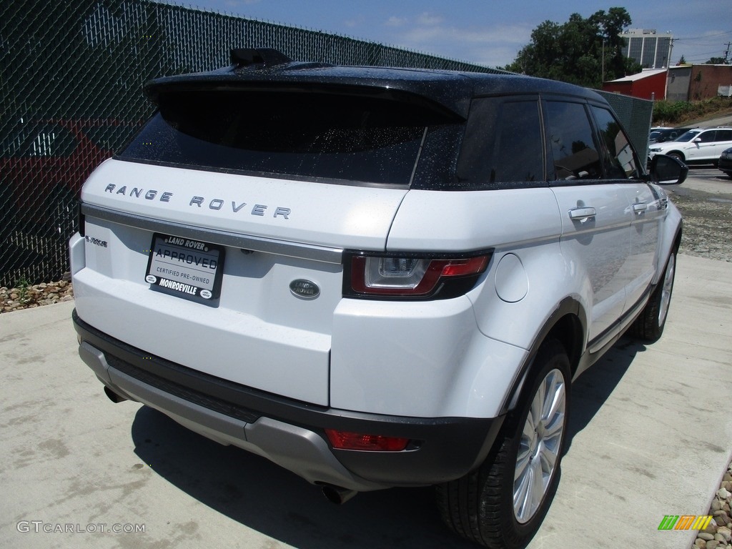 2016 Range Rover Evoque HSE - Yulong White Metalllic / Ebony/Ebony photo #4