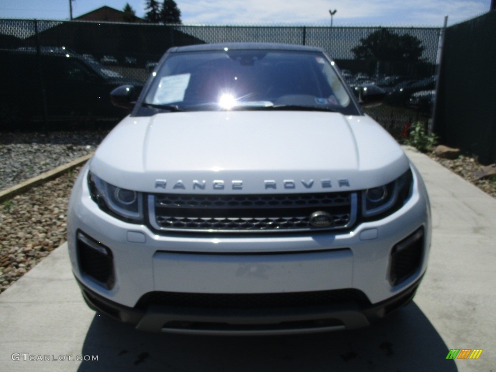 2016 Range Rover Evoque HSE - Yulong White Metalllic / Ebony/Ebony photo #6