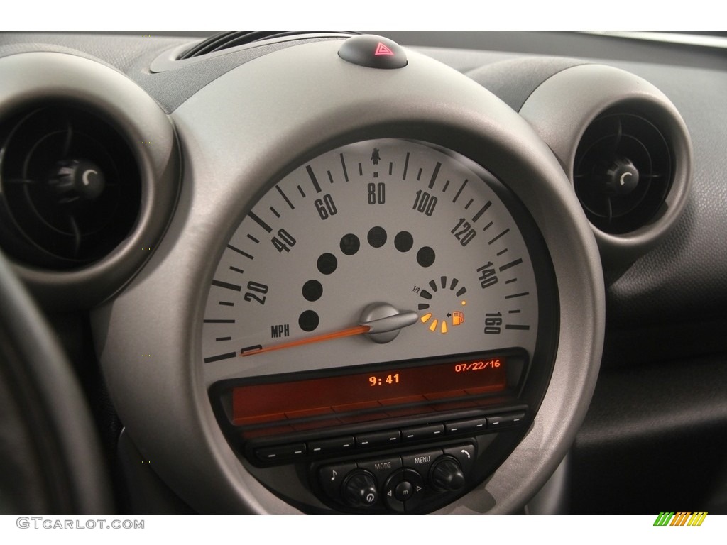 2012 Cooper S Countryman All4 AWD - Surf Blue / Carbon Black Lounge Leather photo #8