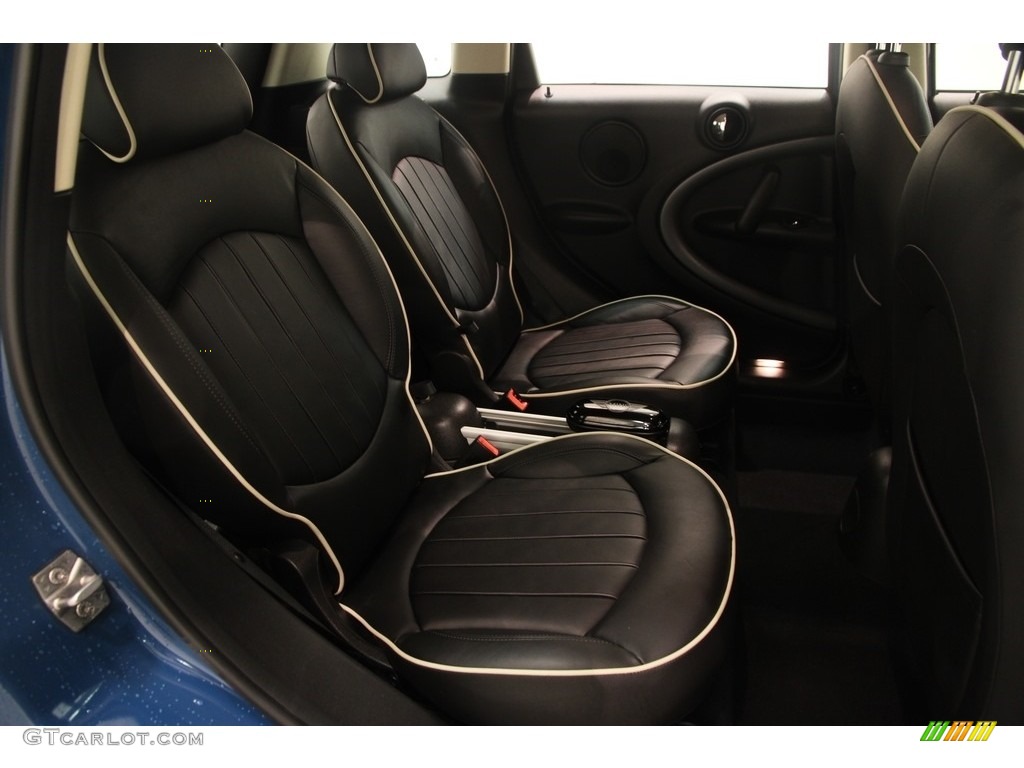 2012 Cooper S Countryman All4 AWD - Surf Blue / Carbon Black Lounge Leather photo #13