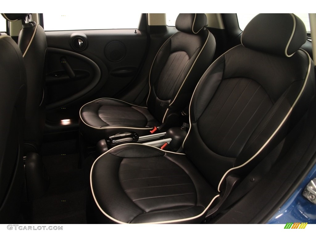 2012 Cooper S Countryman All4 AWD - Surf Blue / Carbon Black Lounge Leather photo #14