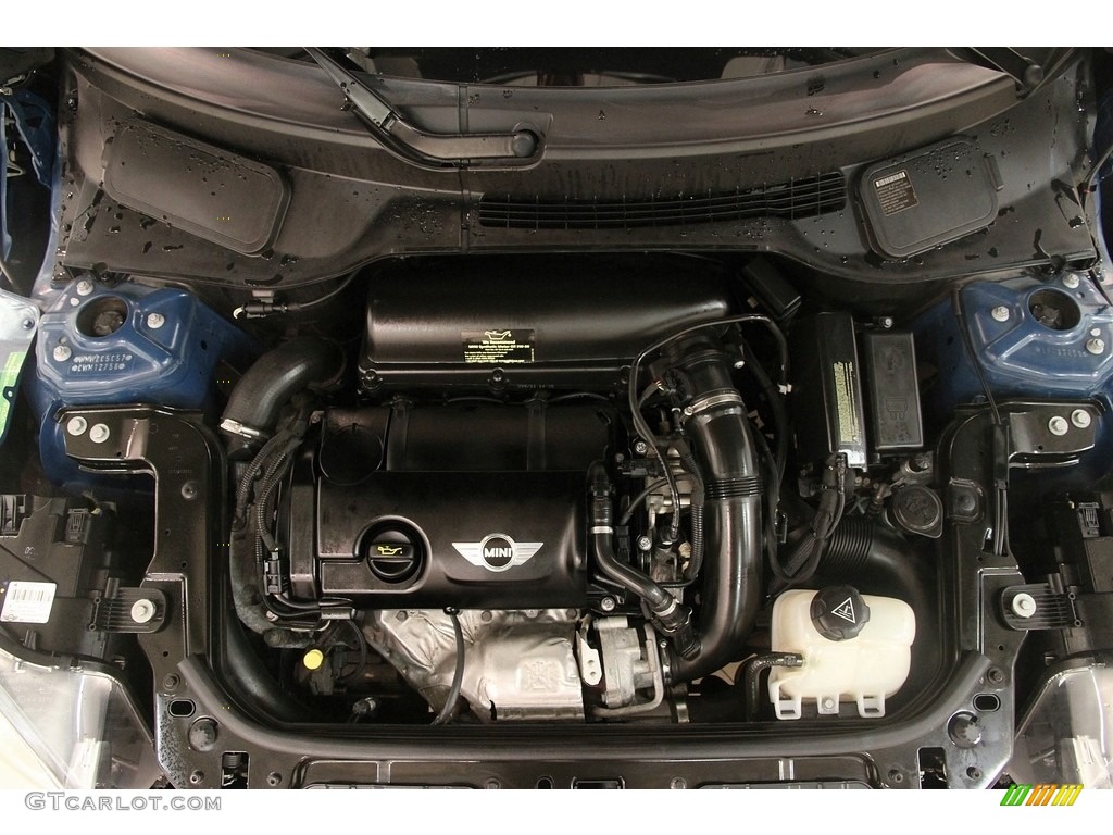 2012 Cooper S Countryman All4 AWD - Surf Blue / Carbon Black Lounge Leather photo #16