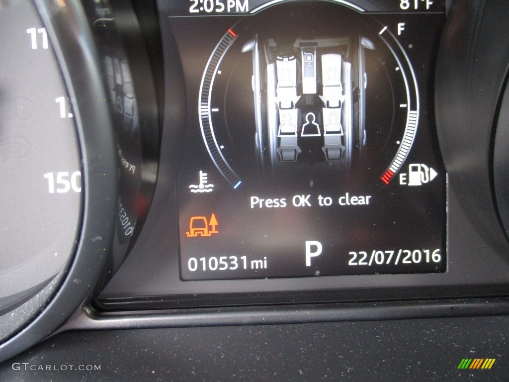 2016 Range Rover Evoque HSE - Yulong White Metalllic / Ebony/Ebony photo #20