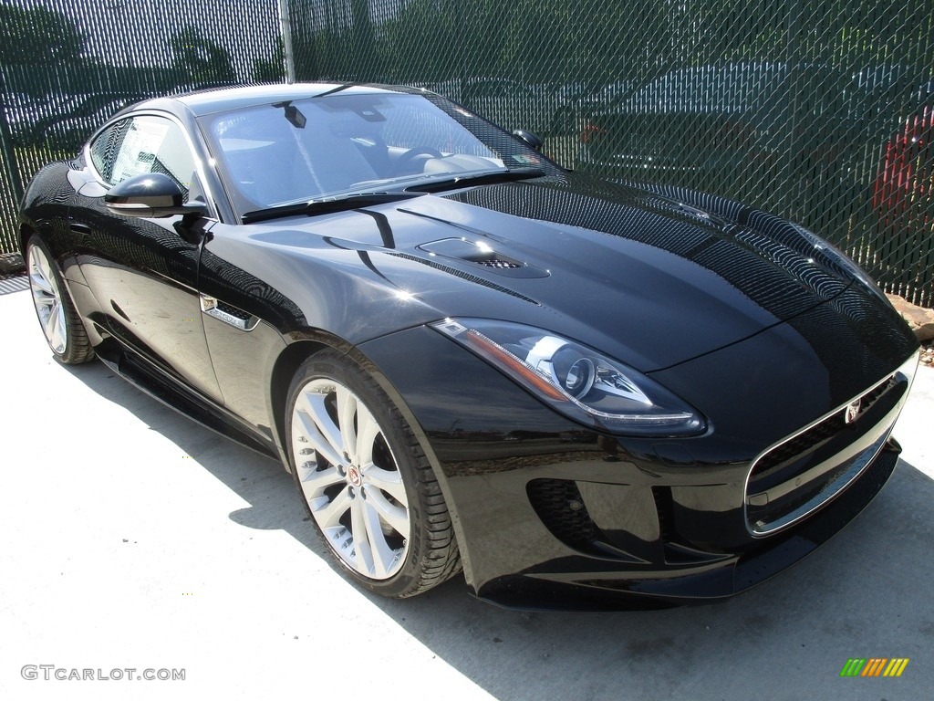 Ebony Black 2017 Jaguar F-TYPE S AWD Coupe Exterior Photo #114574809