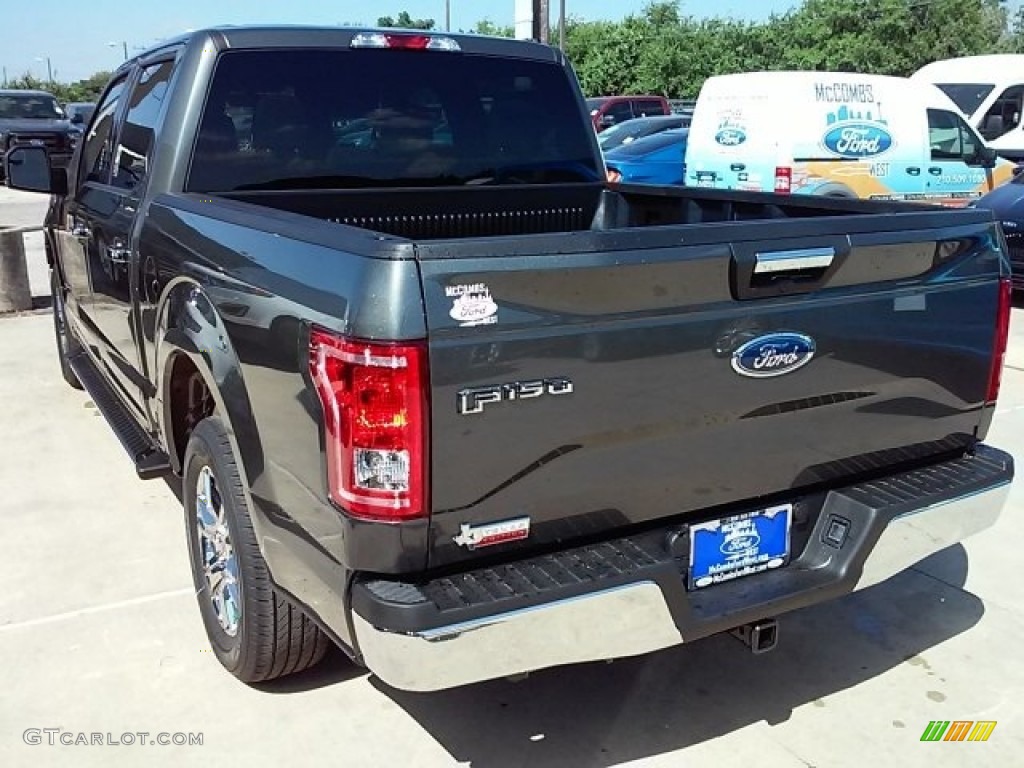 2016 F150 XLT SuperCrew - Magnetic / Medium Earth Gray photo #3