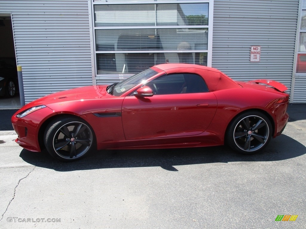 Caldera Red 2017 Jaguar F-TYPE S AWD Convertible Exterior Photo #114576780