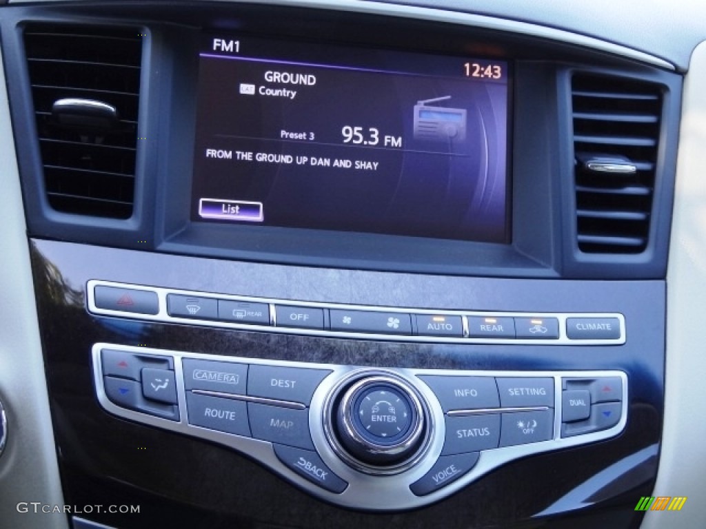 2013 JX 35 AWD - Diamond Slate / Wheat photo #22