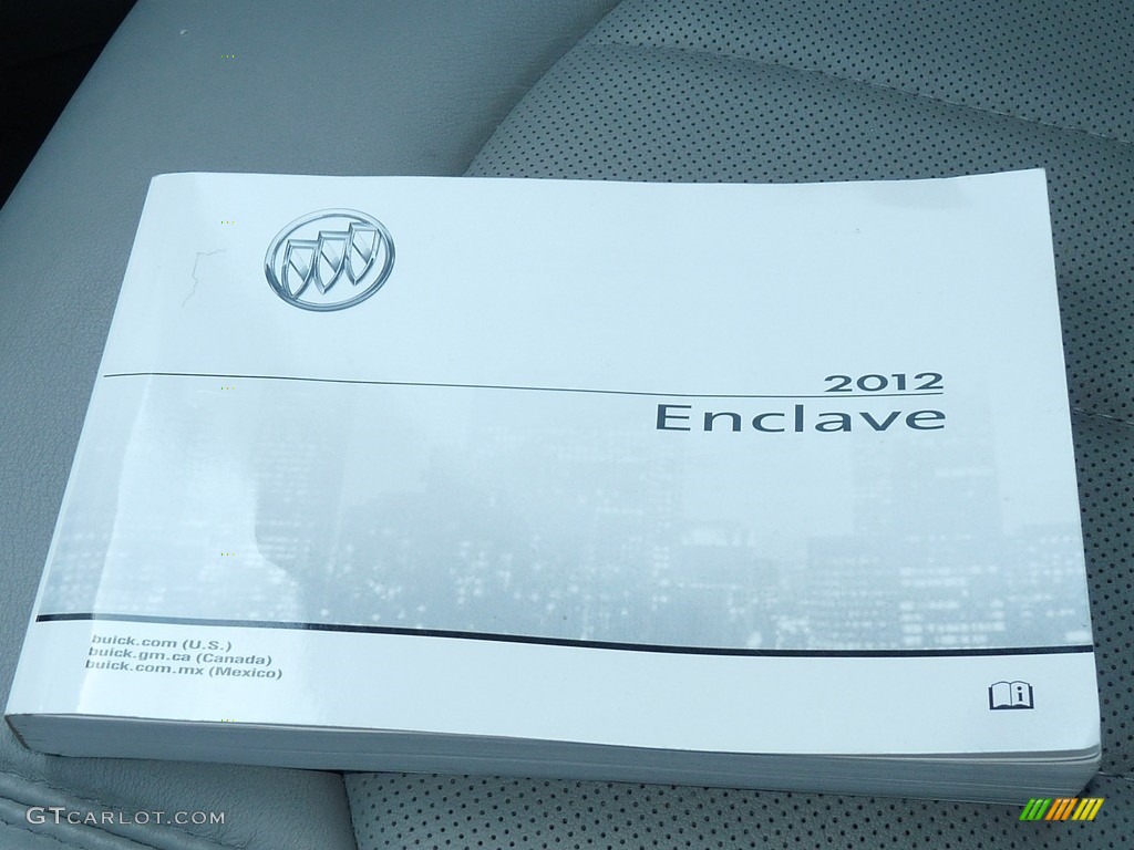 2012 Enclave AWD - Cyber Gray Metallic / Titanium photo #18