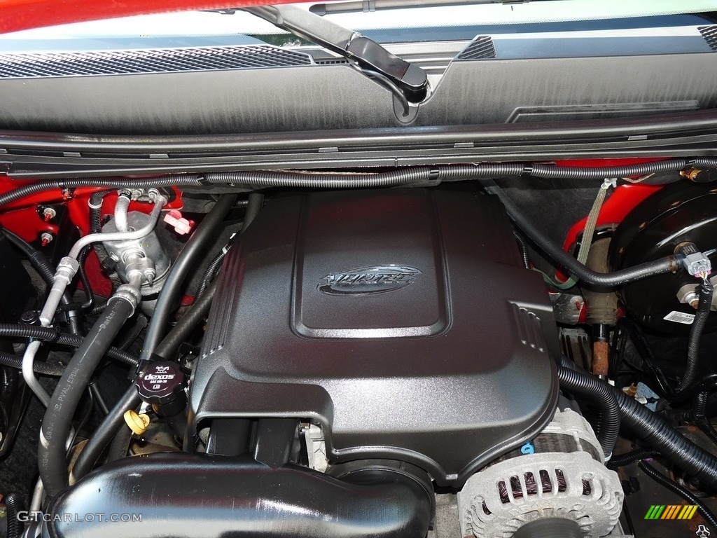 2013 Sierra 1500 Regular Cab 4x4 - Fire Red / Dark Titanium photo #6