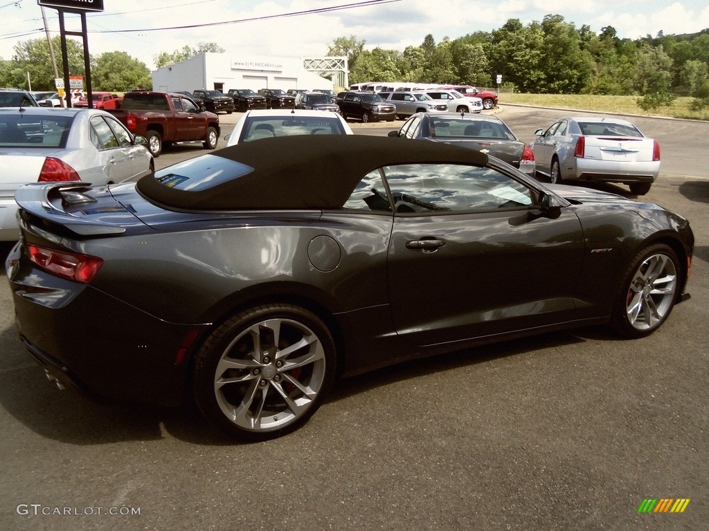 2017 Camaro SS Convertible 50th Anniversary - Nightfall Gray Metallic / 50th Anniversary Jet Black/Dark Gray photo #38