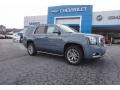 Light Steel Gray Metallic 2016 GMC Yukon SLT