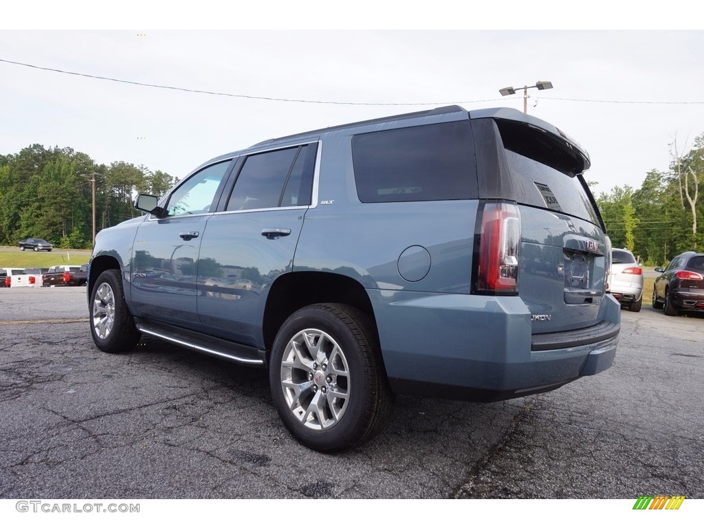2016 Yukon SLT - Light Steel Gray Metallic / Jet Black photo #5