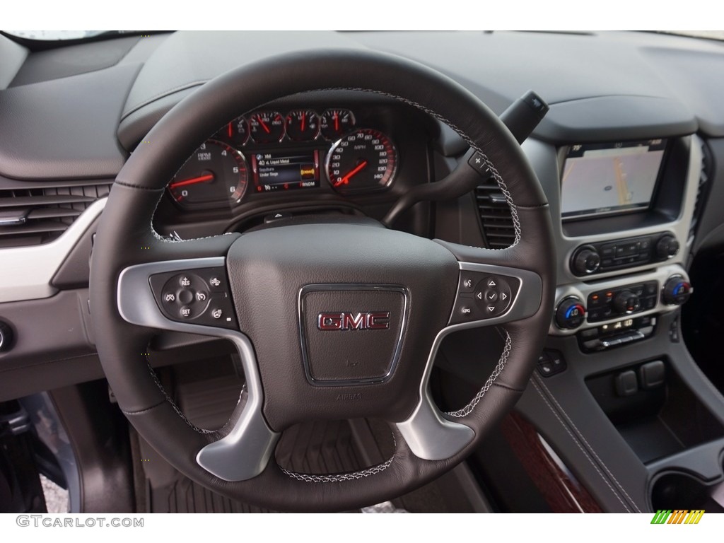 2016 Yukon SLT - Light Steel Gray Metallic / Jet Black photo #10