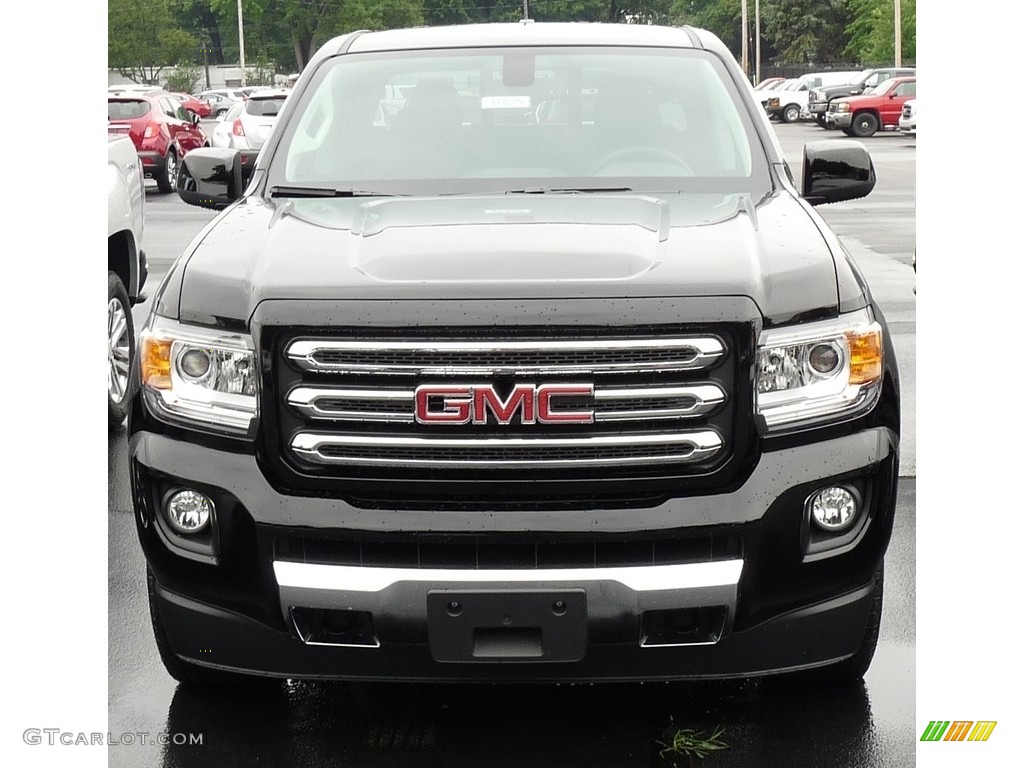 2016 Canyon SLE Crew Cab 4x4 - Onyx Black / Jet Black photo #2