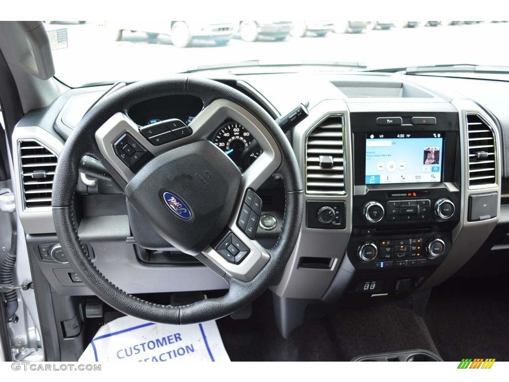 2016 F150 Lariat SuperCrew 4x4 - Ingot Silver / Black photo #33