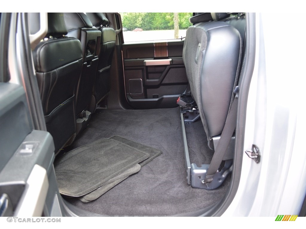 2016 F150 Lariat SuperCrew 4x4 - Ingot Silver / Black photo #34
