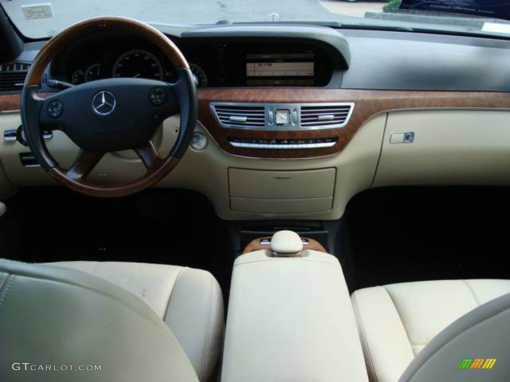 2007 S 550 Sedan - designo Graphite Metallic / Beige/Black photo #10