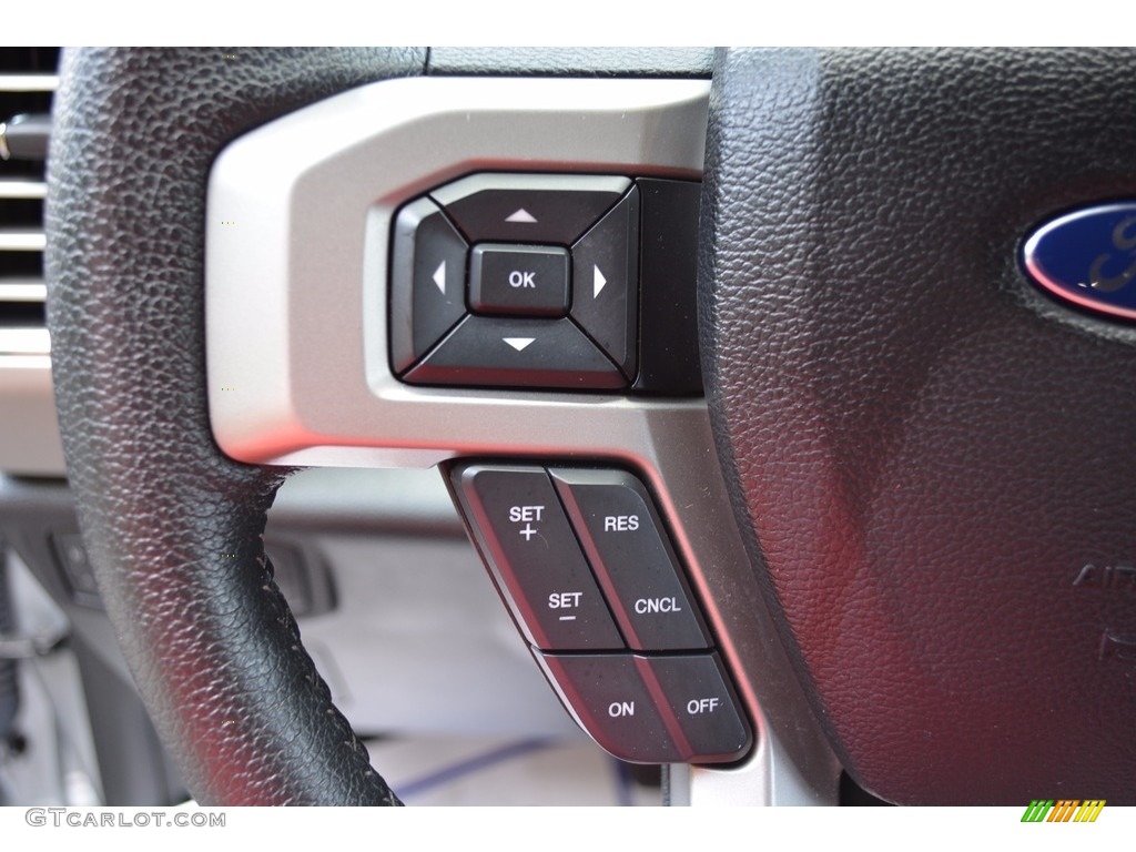 2016 F150 Lariat SuperCrew 4x4 - Ingot Silver / Black photo #54