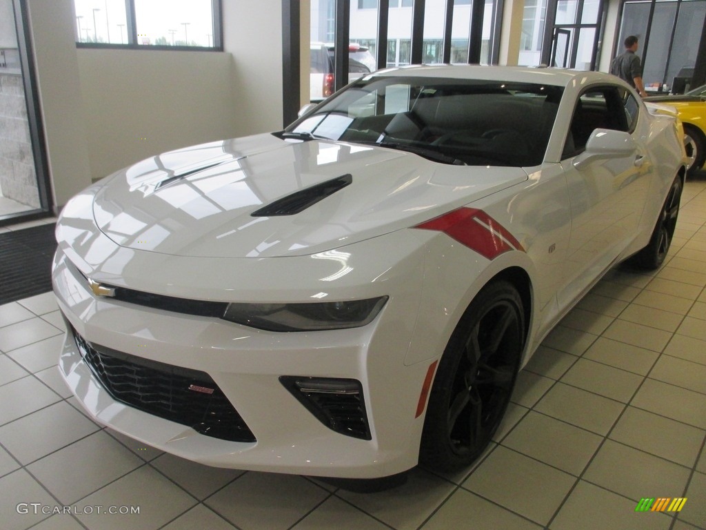 Summit White 2017 Chevrolet Camaro SS Coupe Exterior Photo #114589017