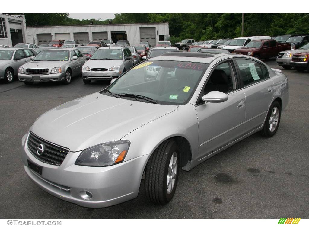 2006 Altima 2.5 SL - Sheer Silver Metallic / Charcoal photo #1