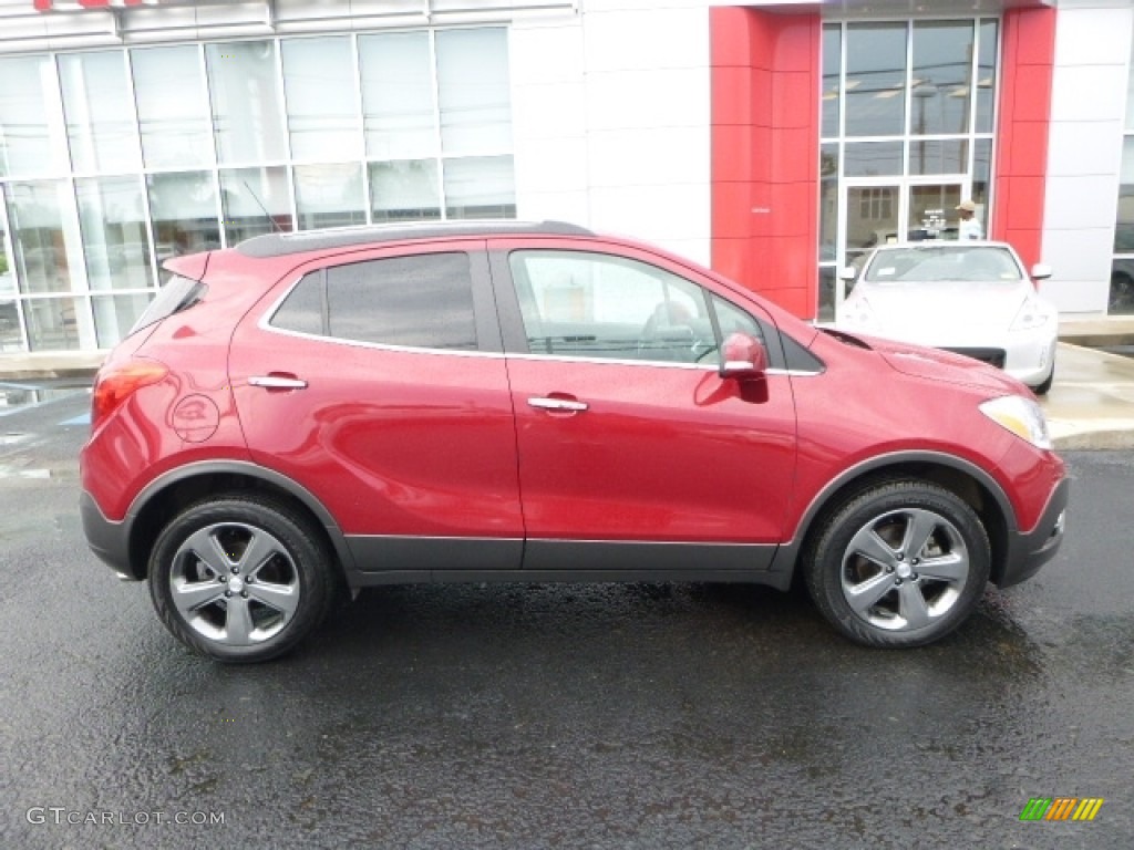 2014 Encore Convenience AWD - Ruby Red Metallic / Ebony photo #7