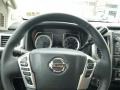 2016 Nissan TITAN XD Black Interior Steering Wheel Photo