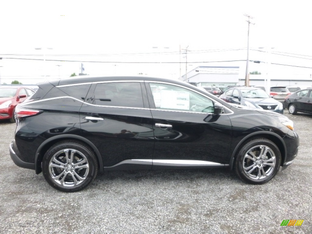 2016 Murano Platinum AWD - Magnetic Black / Graphite photo #3